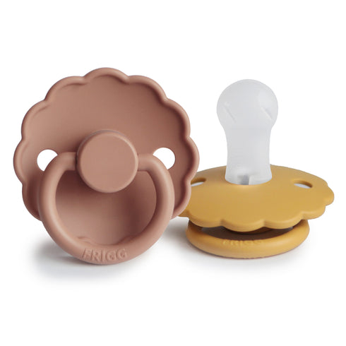 FRIGG Daisy Silicone Baby Pacifier | 2-Pack